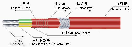 電伴熱帶構造